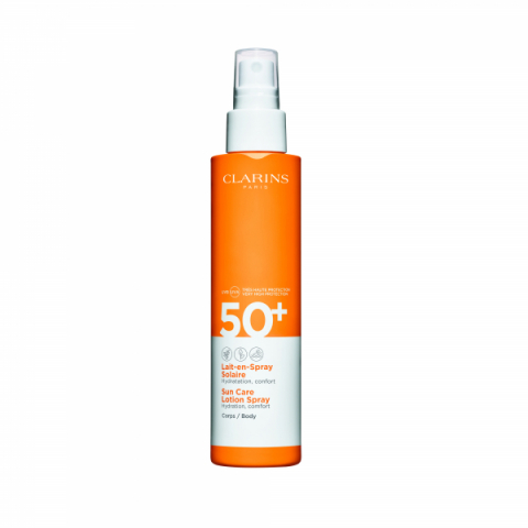 Clarins Sun Care Lotion Spray Spf 50+ Body i gruppen Kropp / Sol hos Hudotekets Webshop (20663 000-1)